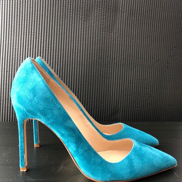 Manolo Blahnik BB 105mm suede pumps😍 - Picture 2 of 5